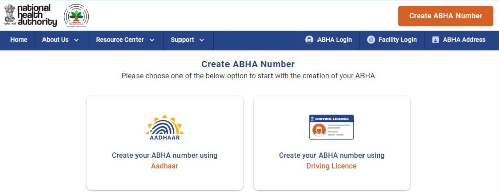 Abha Card Registration