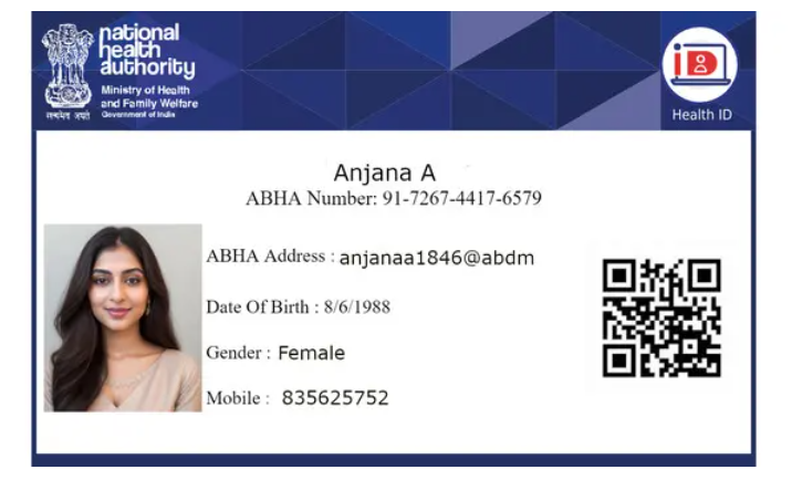 Abha Card Download by Aadhaar Number